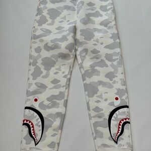 BAPE City Shark Slim Camouflage Glow-in-the-Dark Sweatpants